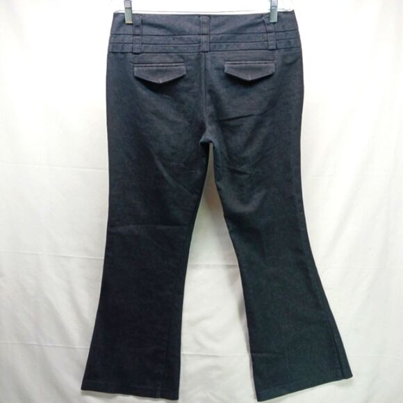 Flirtation Size 14 Stretchy Trouser Style Dark Grey Pants. Flair Style.......... - Picture 6 of 11